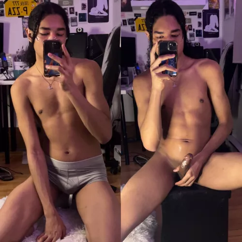 19 - like this if i can send u my cumshot snaps