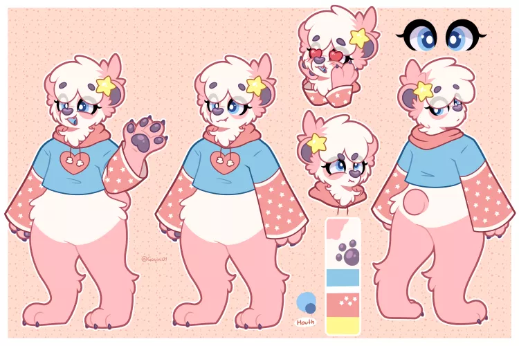 A ref sheet comm!! (Art by me)
