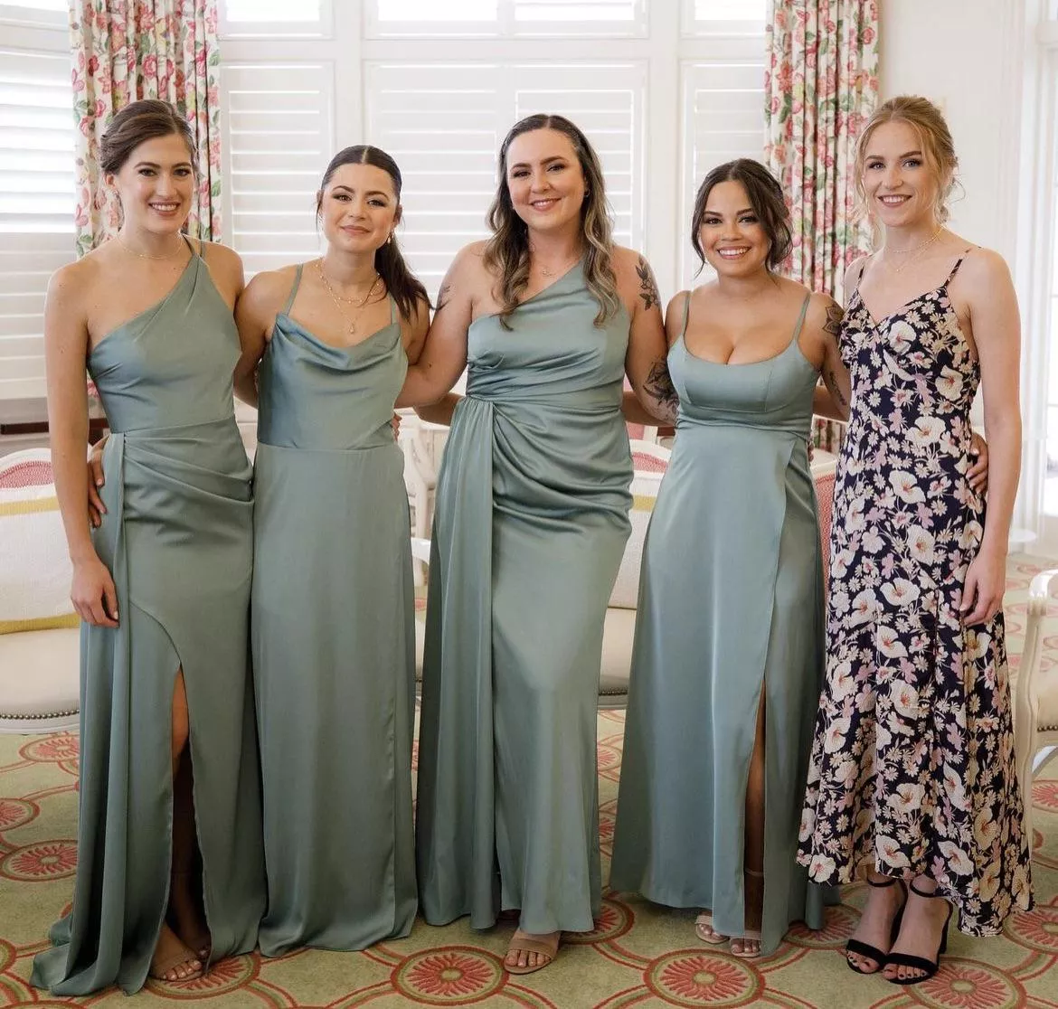 Acknowledging the obvious stacked broad…That one girl didn’t get the ‘show your feet for all the sickos’ memo