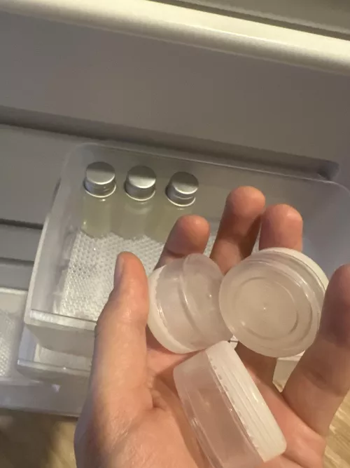 Busted a total of 3 loads today. One on a pair of boxers, then twice on myself, pumping one load allover my stomach, and then blasting another one out two minutes later. Hell, even right now bro, my cock is leaking again. Stored so many loads this week i