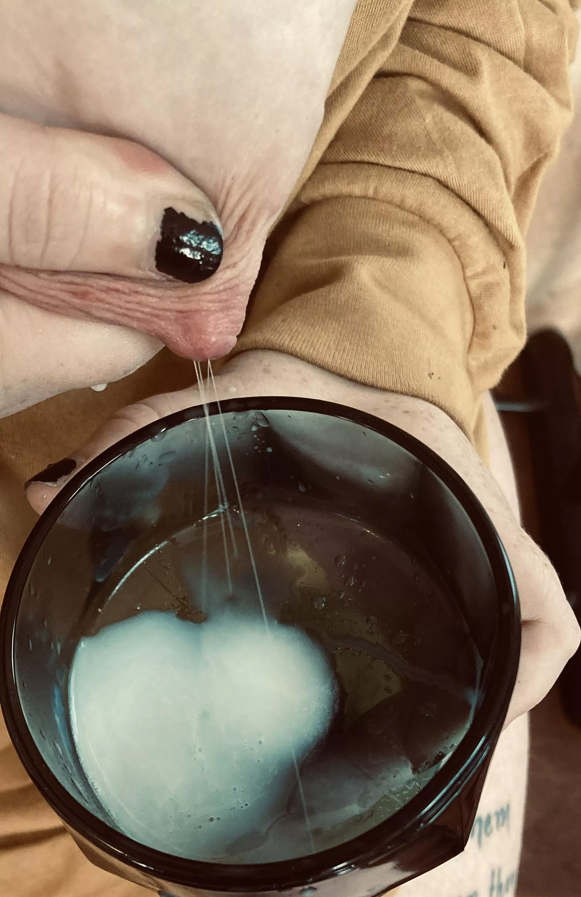 From a glass or the tap