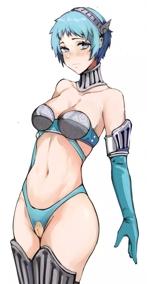 Fuuka modified the armor (Nero Watch)