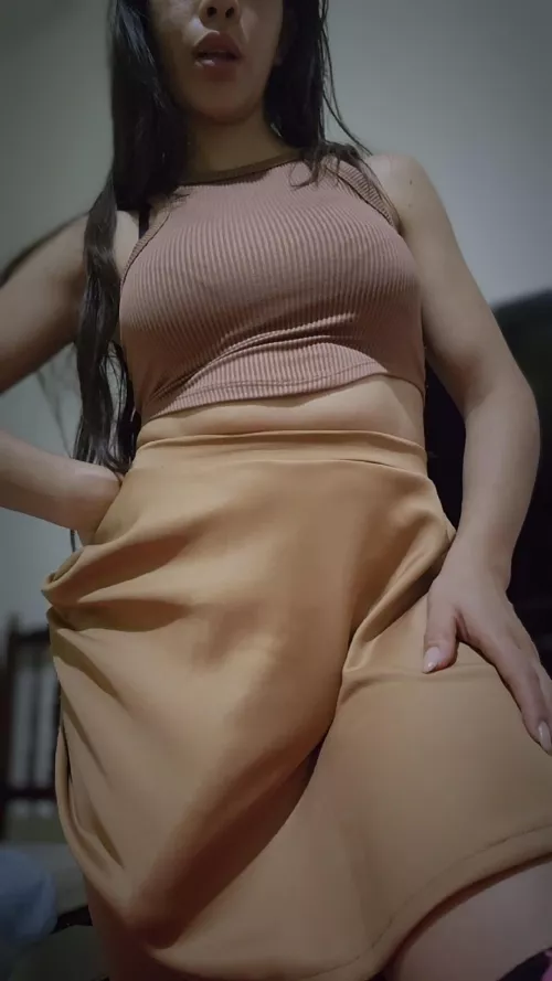 I won't say anything... But there's a big bulge between my legs today 😏