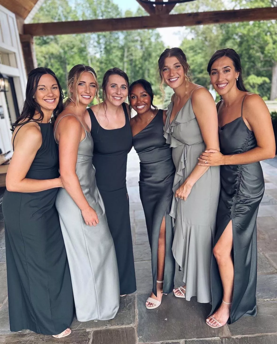 Line up these gorgeous bridesmaids