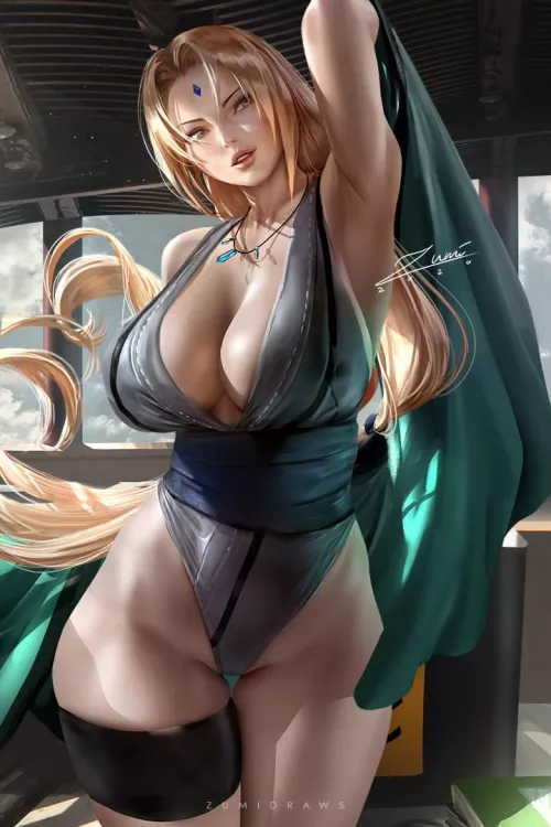 Tsunade by zumidraws
