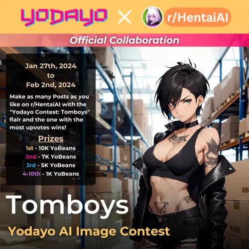 Yodayo Contest: Tomboys