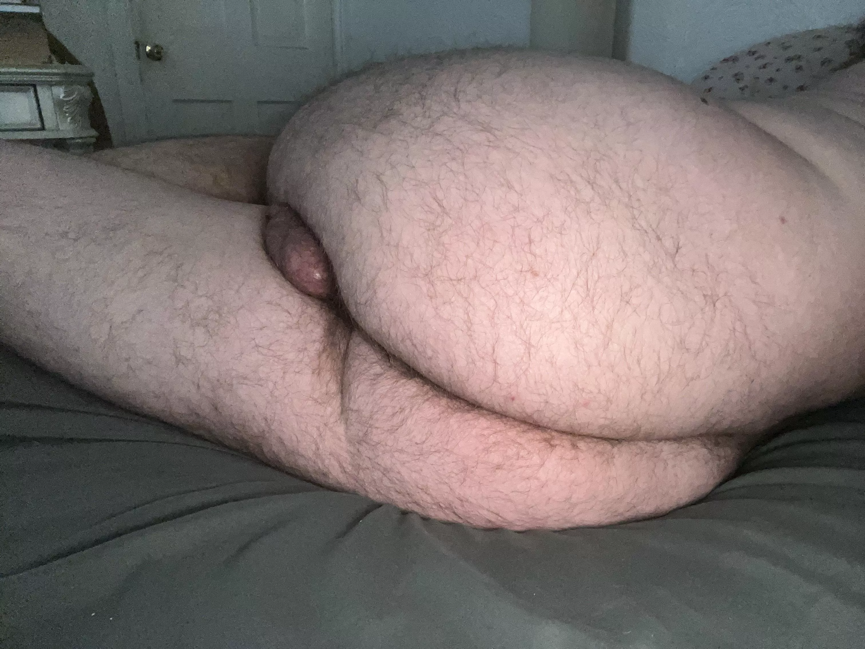 [32] you wake up and find me in your bed like this. What happens next?