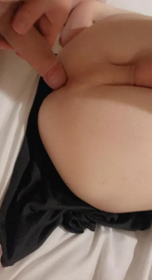 about to stick it in