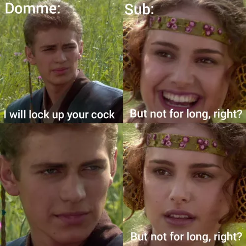 Another kinky Star Wars meme