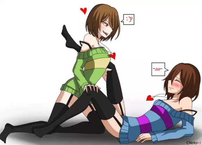 [Chara/Frisk] Partners (cnekochan)