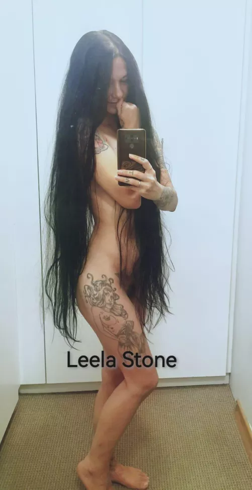 I love this angle to show off my hair…