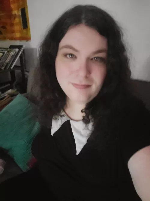 Just a no makeup selfie on a quiet morning