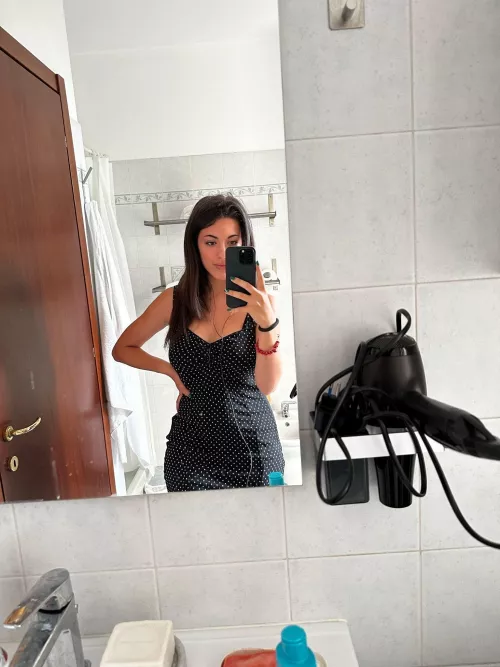 Mirror magic captures my allure, a glimpse into my seductive world. F19