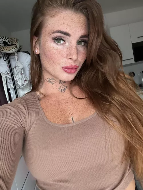 Not many know but I have freckles underneath this shirt [IRTR]