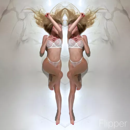 Posing wearing White <3