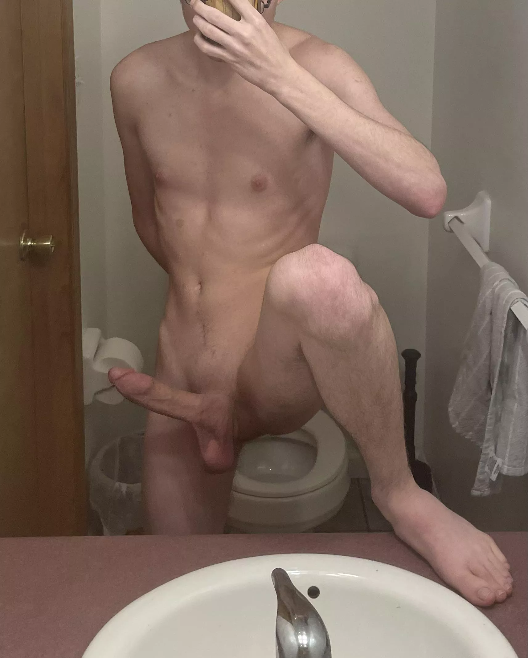 Sex in the bathroom when?