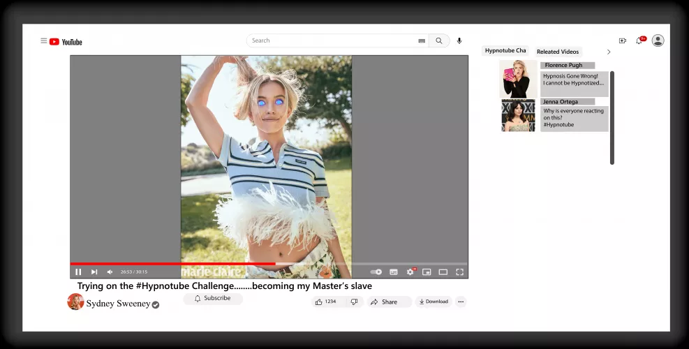 Sydney Sweeney gets Hypnotized