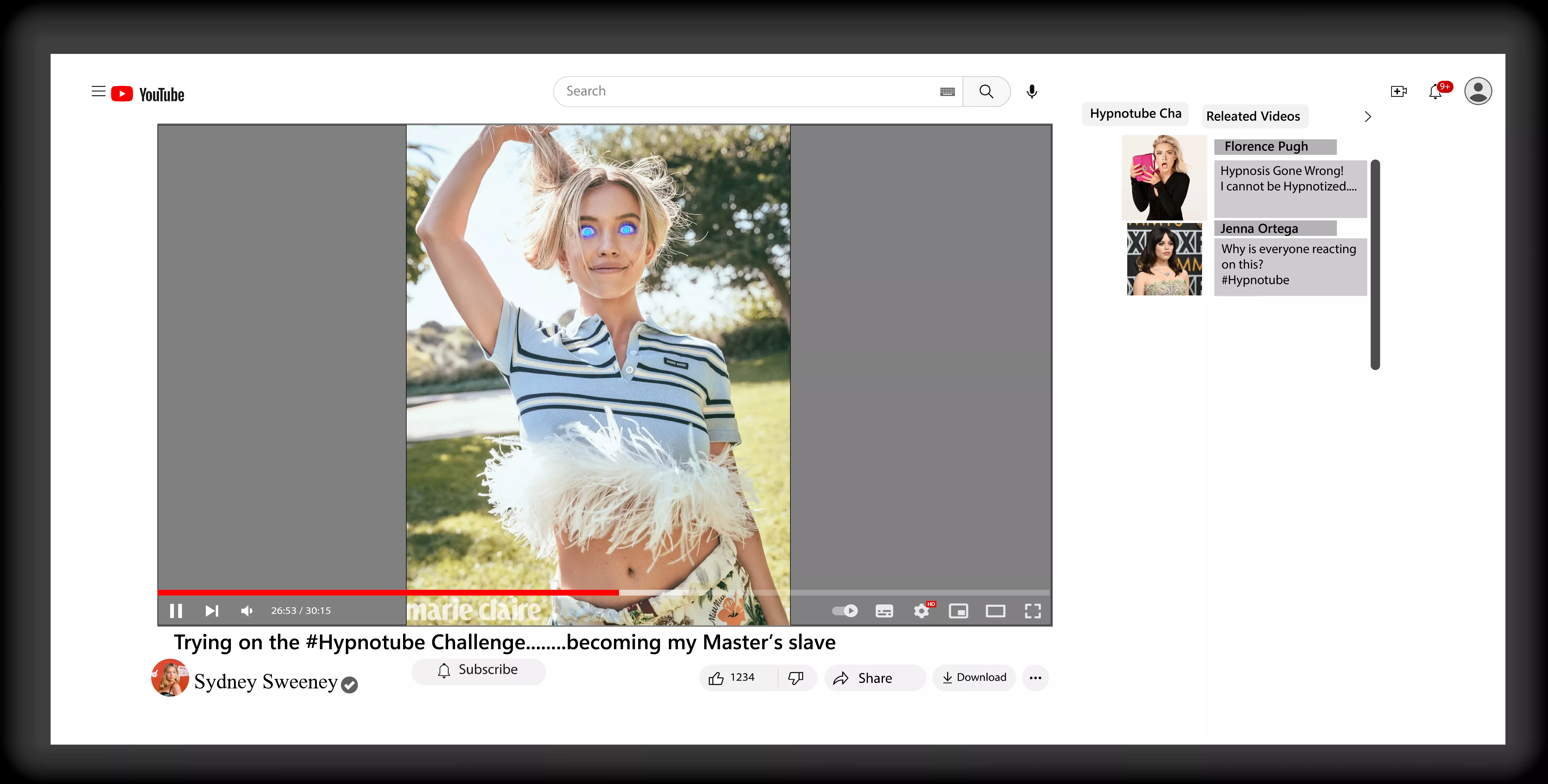 Sydney Sweeney gets Hypnotized