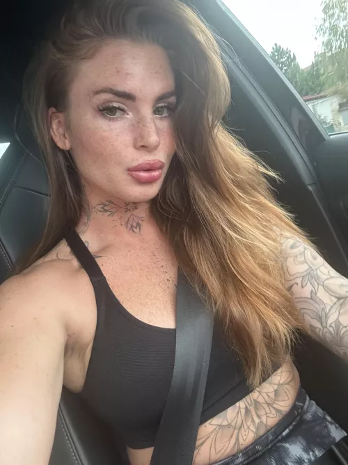 The tattoos underneath this shirt look better when nude