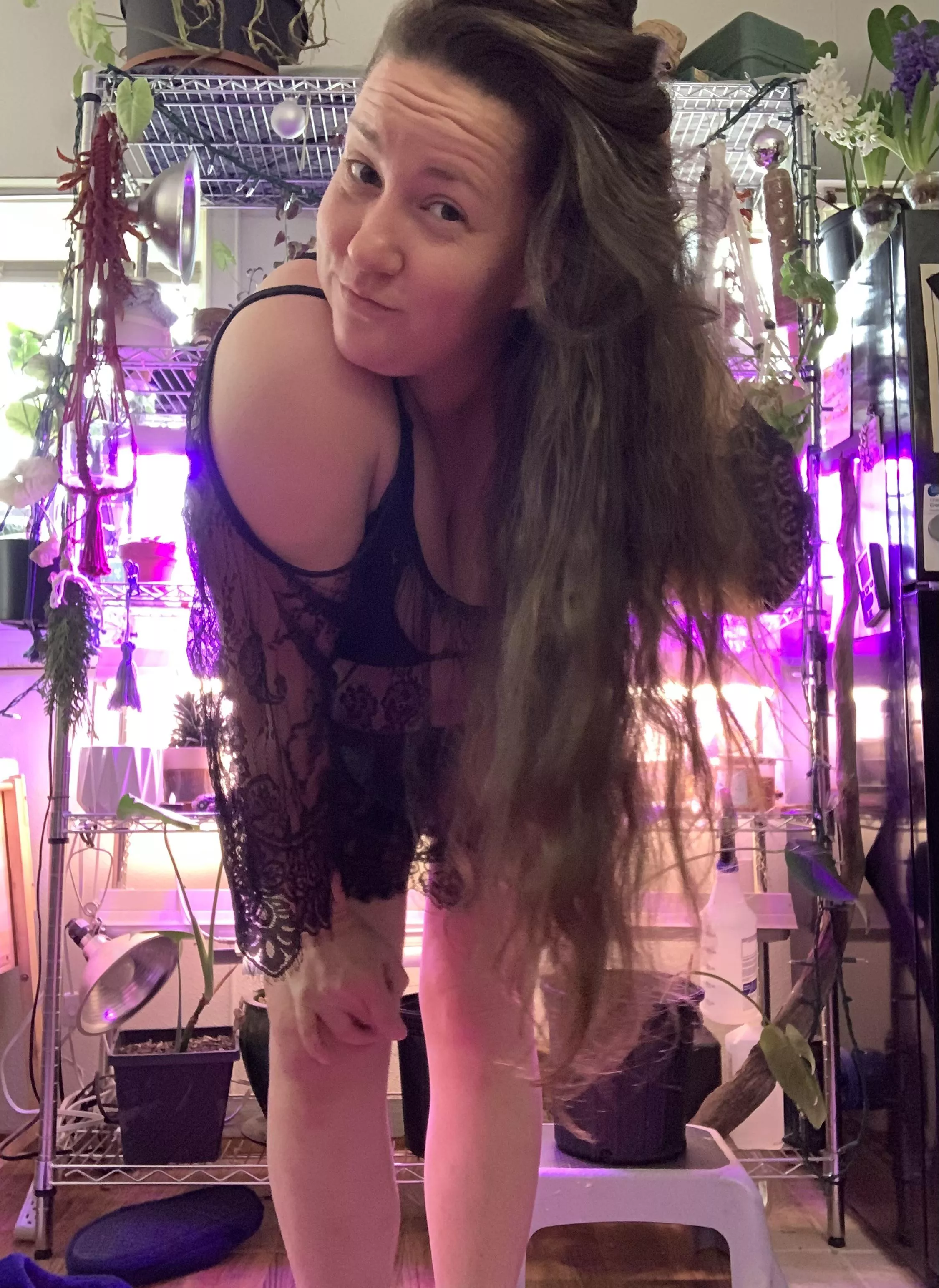 This weather makes my hair fluffy