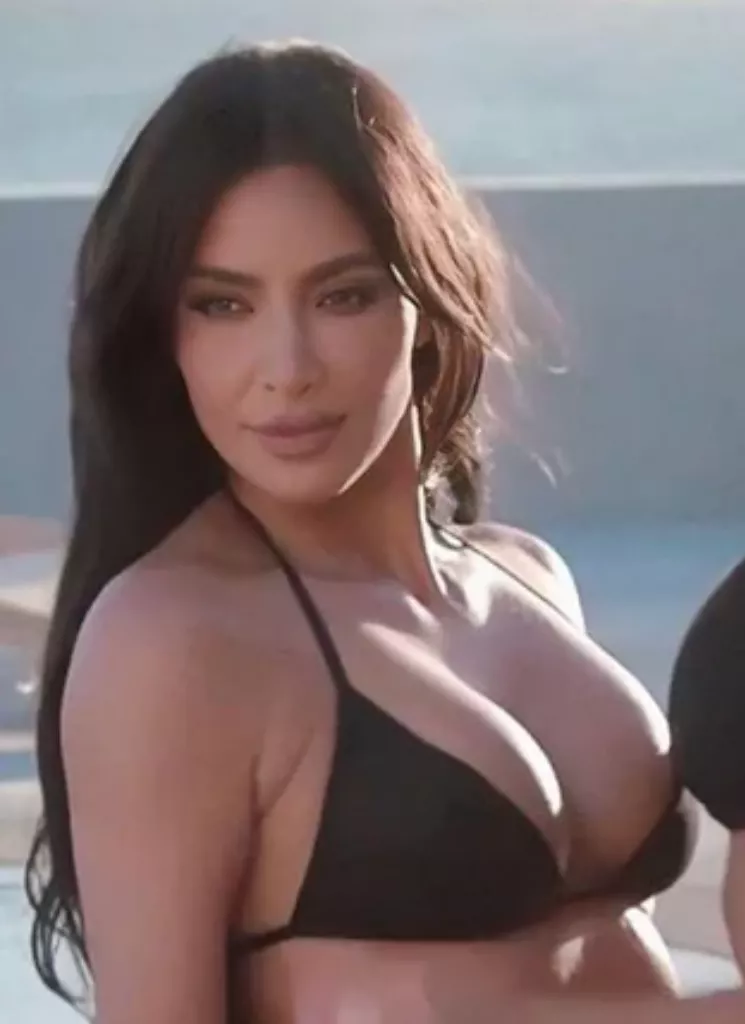 tits of kim k here looks so tasty