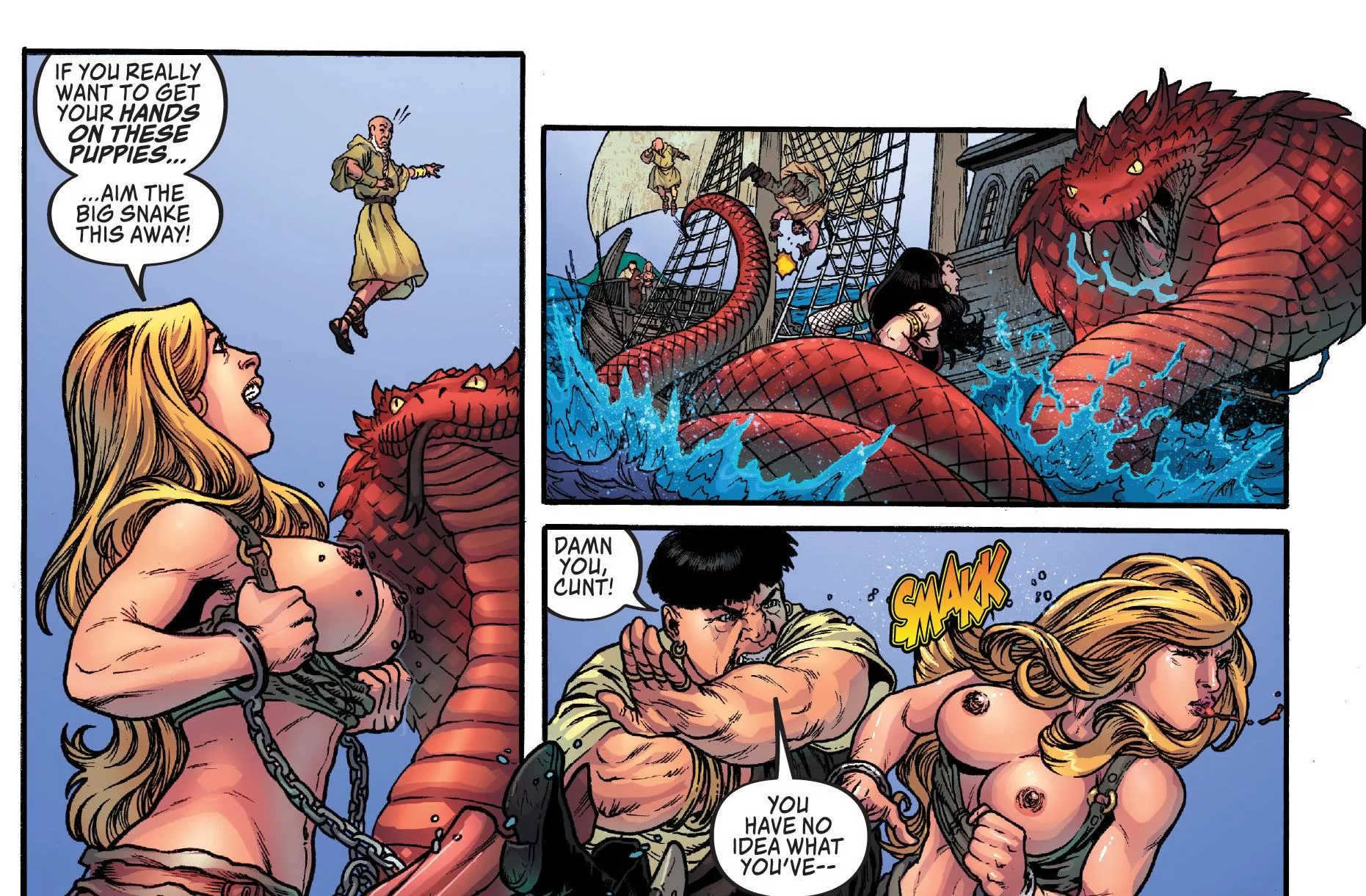 Valeria exposes her plot [Belit & Valeria - Swords vs Sorcery #1]