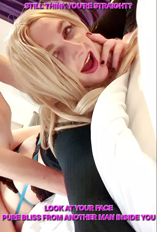 It's straight if I pretend to be a girl right?