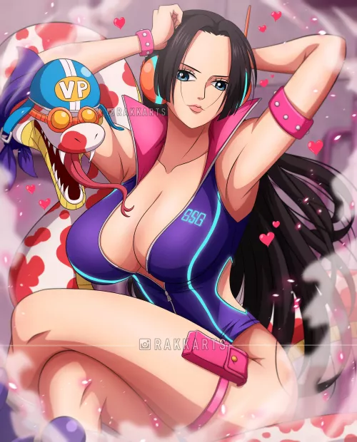 Loving the Boa Hancock art for Egghead, she is such a godess. If someone ones to talk about One Piece girls just write me!