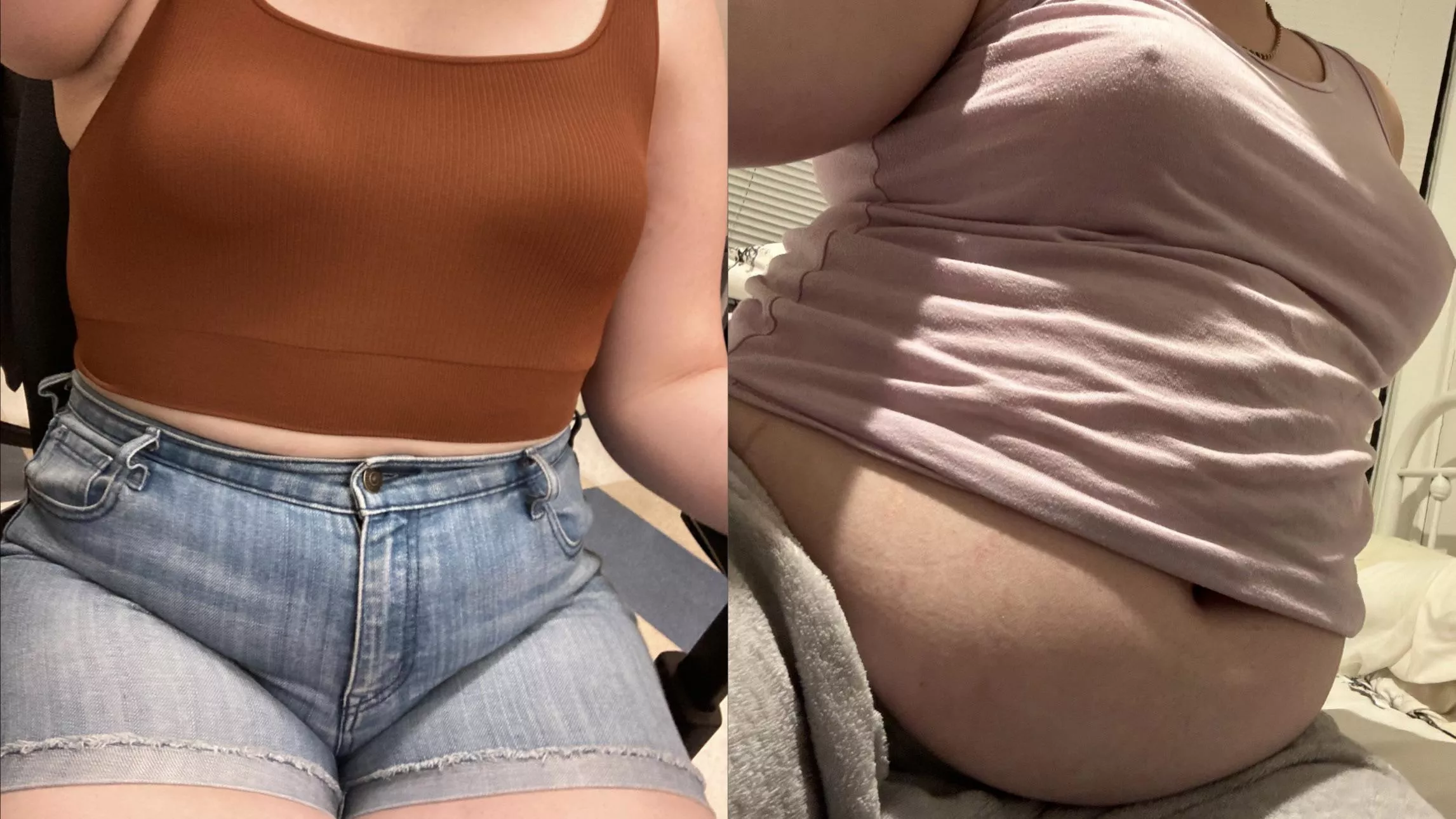 maybe the snacking is starting to catch up with me 😳