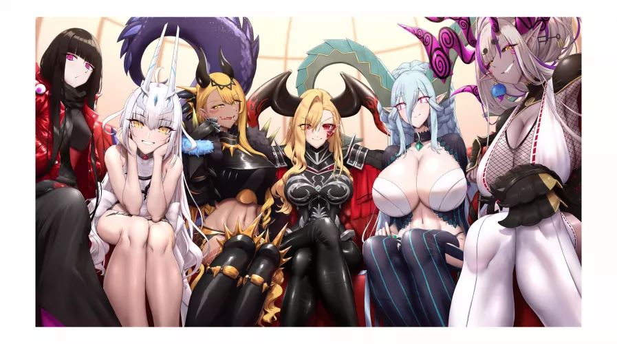 So many cuties to choose from (sh1r0sh1su)[FGO]