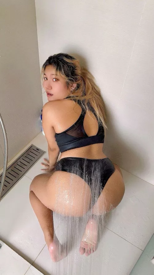 the shower is my fav place to have fun..