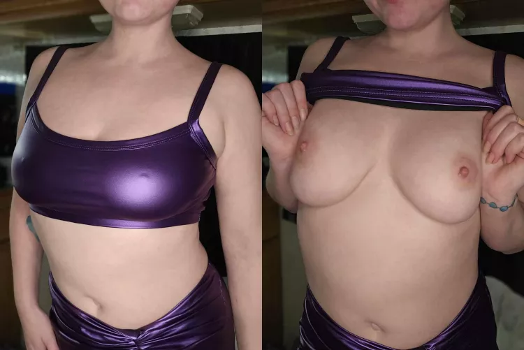 They look good in this top, and even better out of it