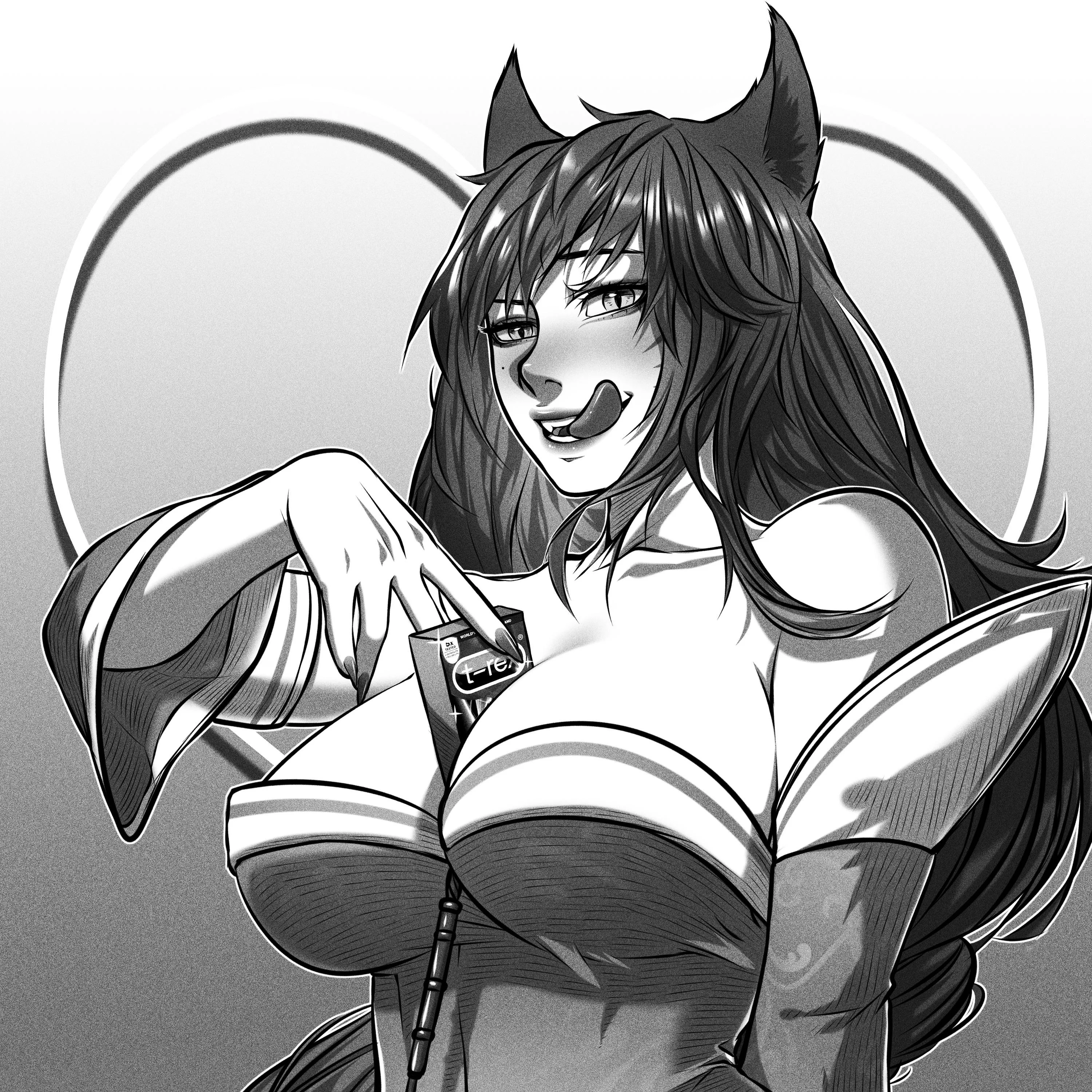 Ahri always comes prepared (dracona_arts) [league of legends]