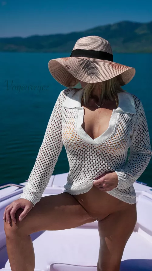 Always up for a boating trip.