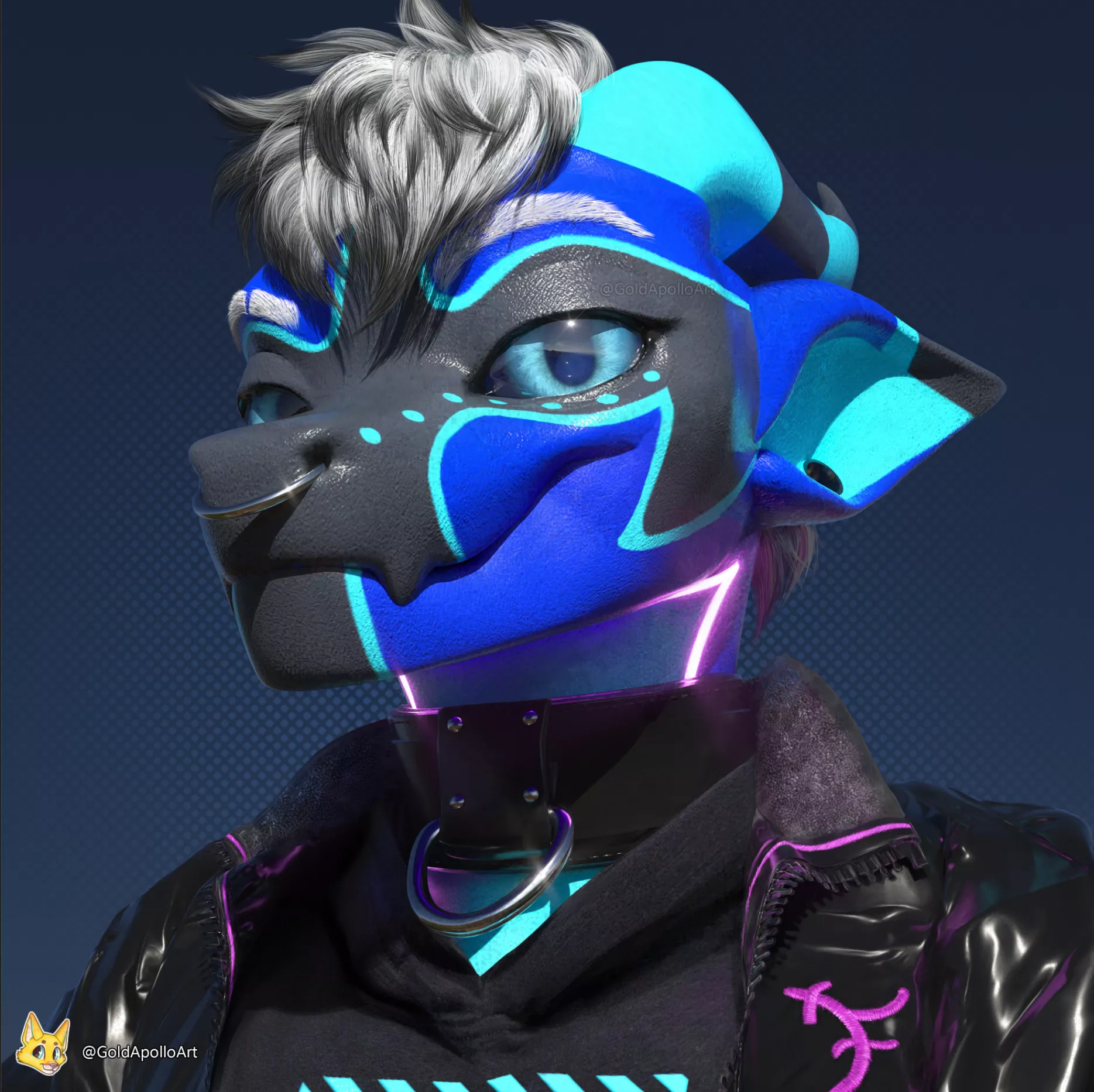 Commissioned headshot piece [OC]