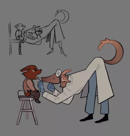 Doctor 🦮 (art by me)