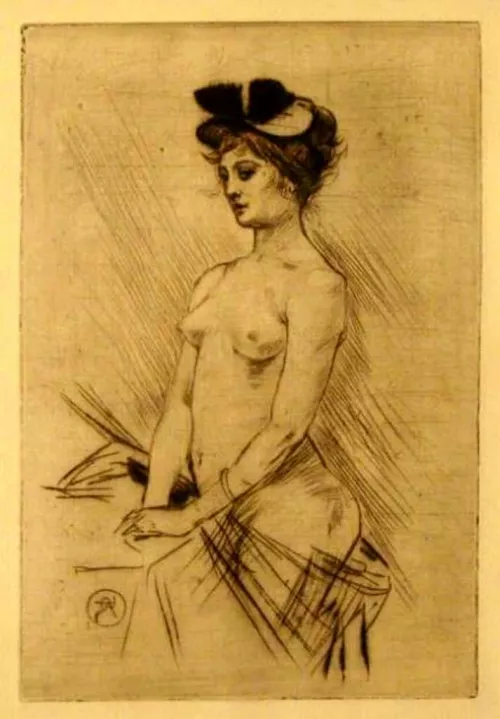 erotic drawing...the original porn