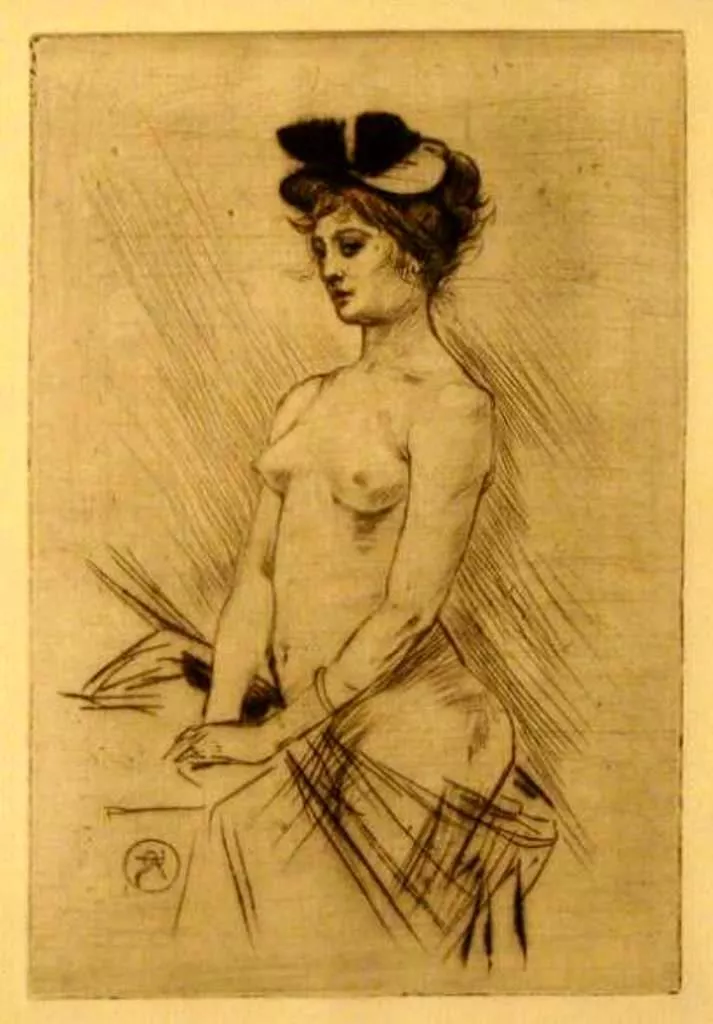 erotic drawing...the original porn