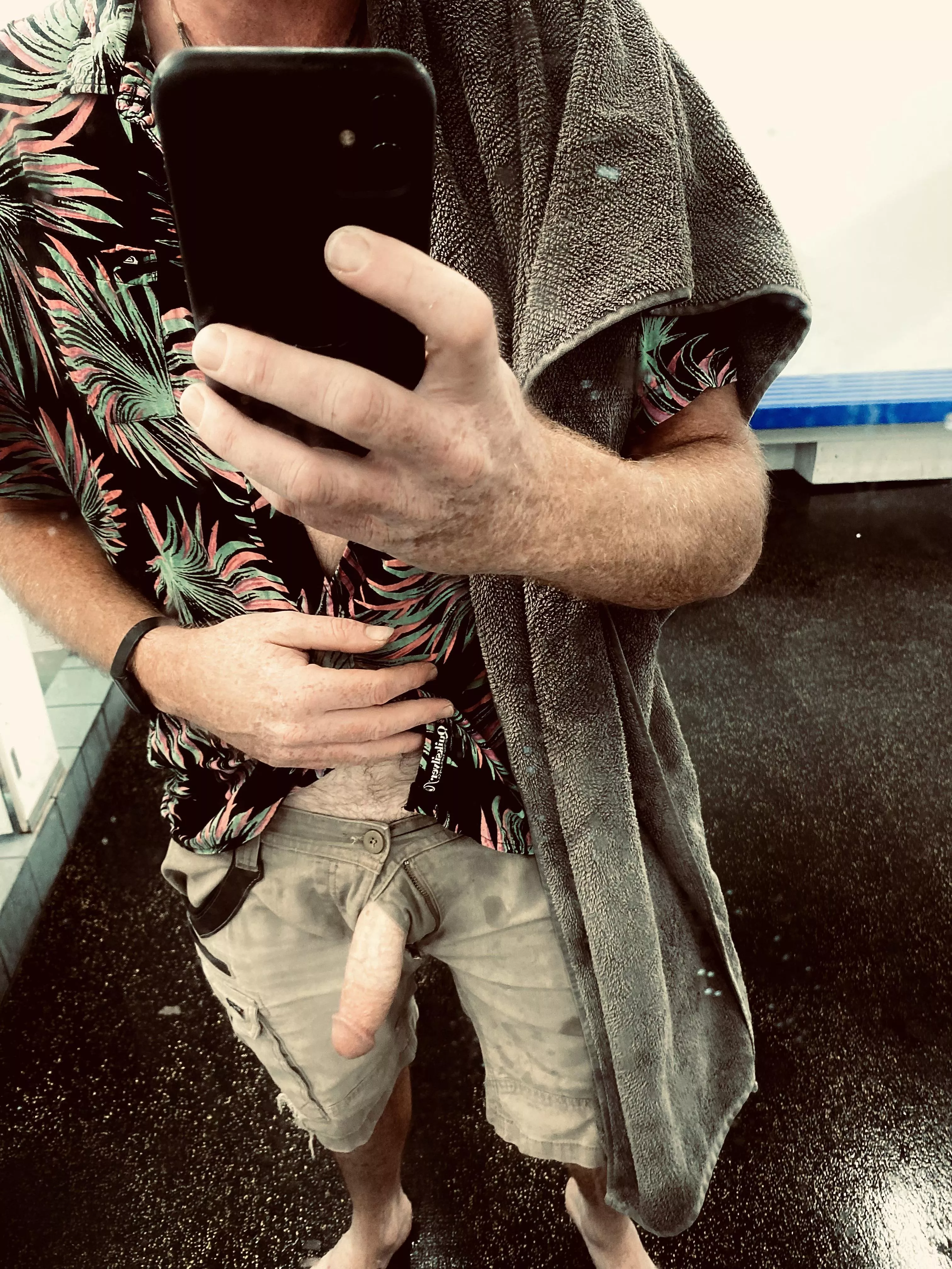 I wasn’t the only one in the locker room when I took this 😛