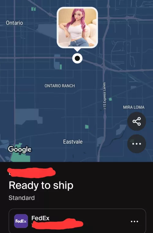 She's on her way home to mommy and daddy