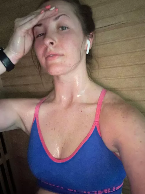Someone said sweaty is the new sexy... so here you go :)
