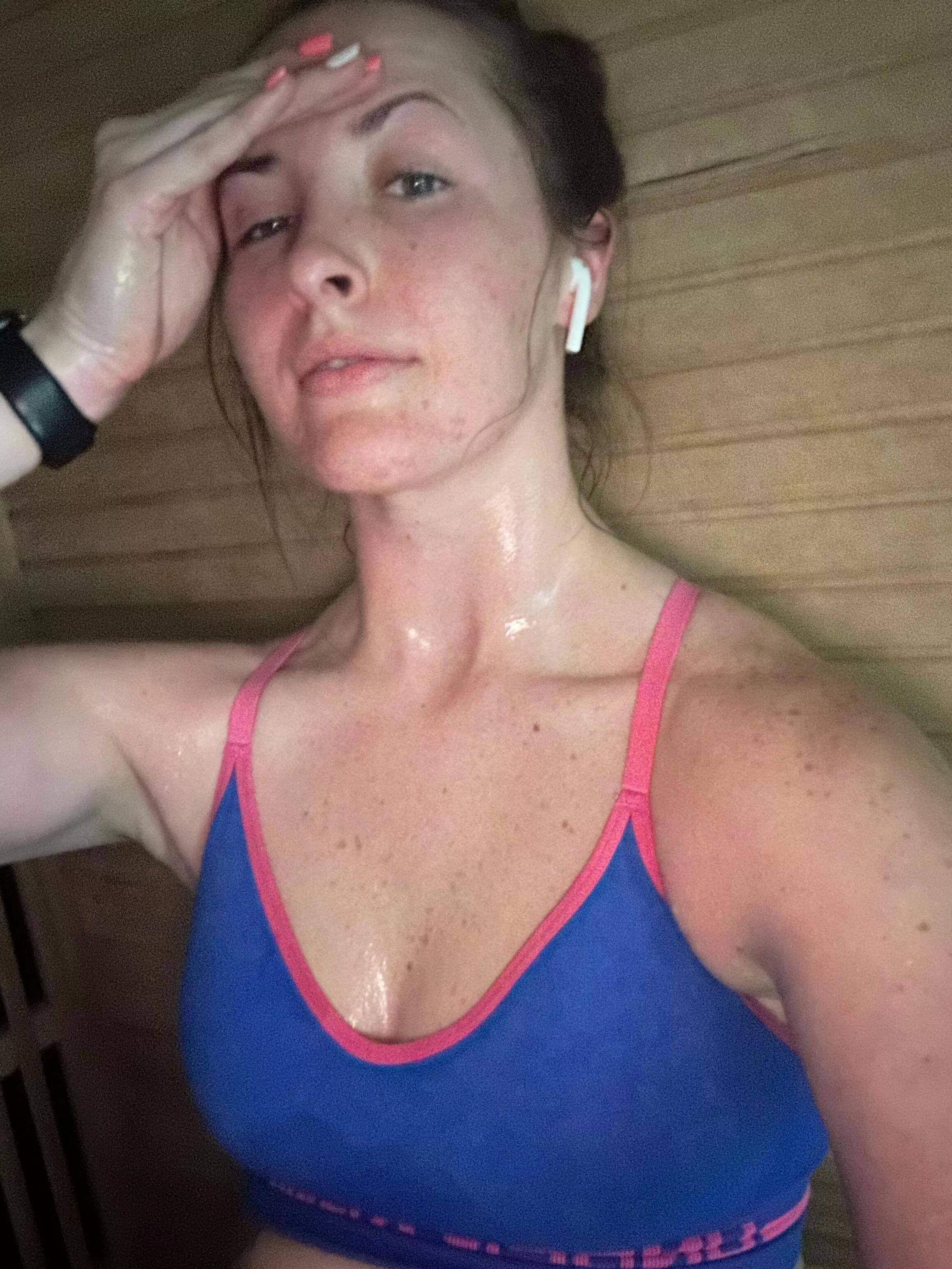 Someone said sweaty is the new sexy... so here you go :)