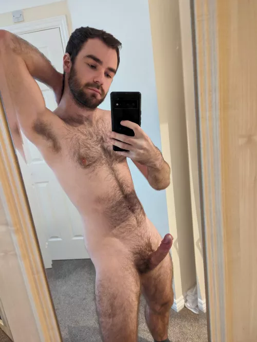 Standing to attention, ready to serve