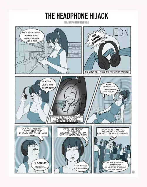 The Headphone Hijack [Hypnotic Hyphae] [alien tech] [mind control] [dronification]