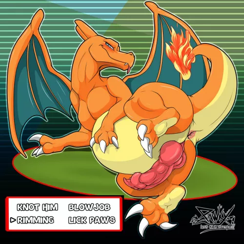 Wild Charizard appear