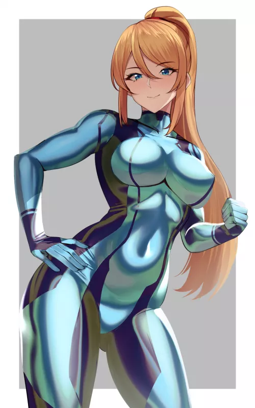 Zero Suit Samus artwork by (Volyz)