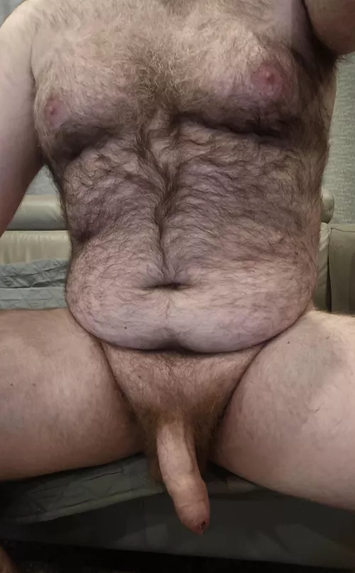 [38] Relaxing nude after a long work day