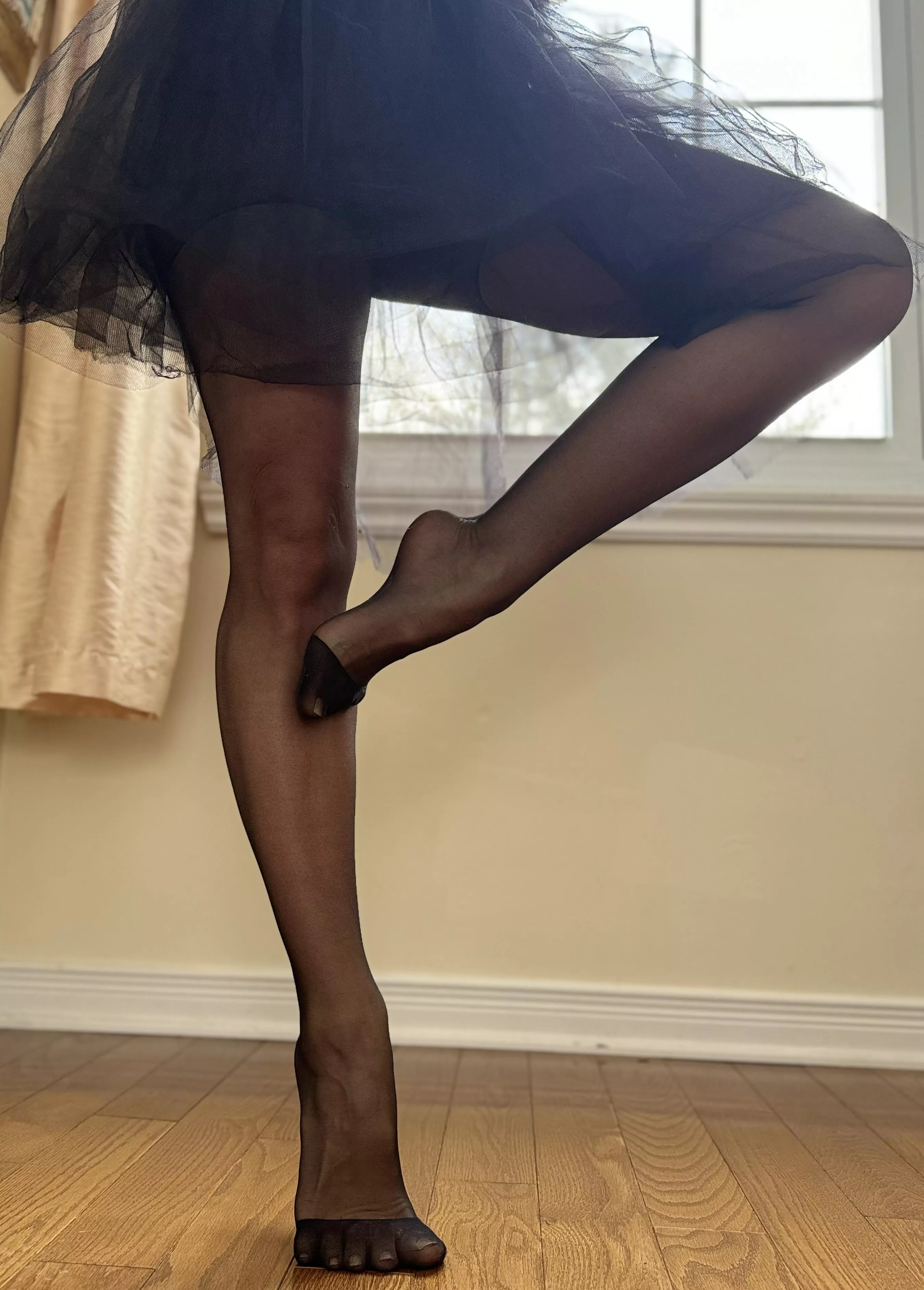 Hoping all those dance classes didn’t go to waste