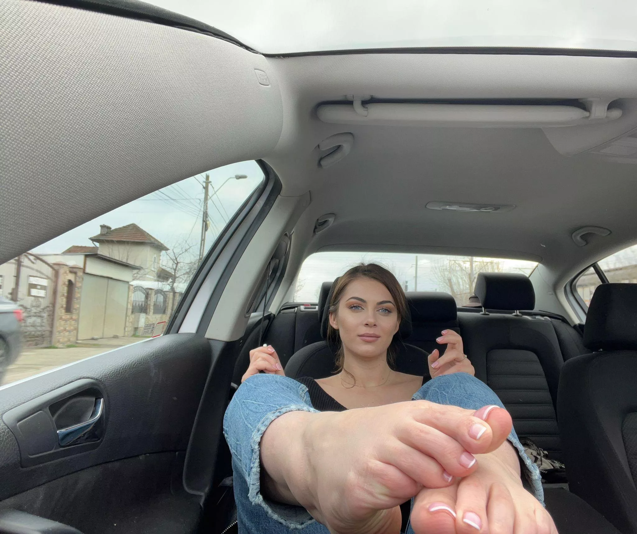 I’ve been fantasizing about my toes in your face. OC