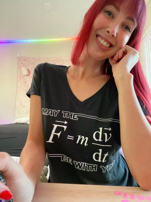 May the force of my smile be with you